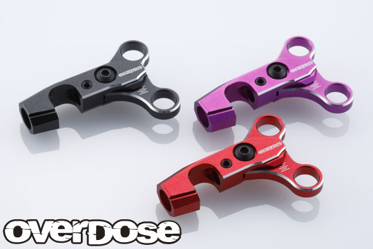 アジャスタブルアルミフロントアッパーアームセット(For OD/レッド